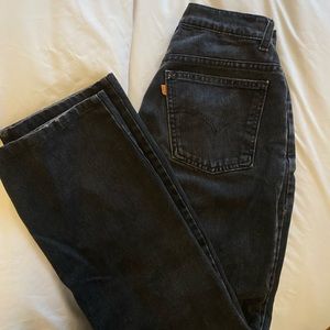 Vintage Black Levi Jeans